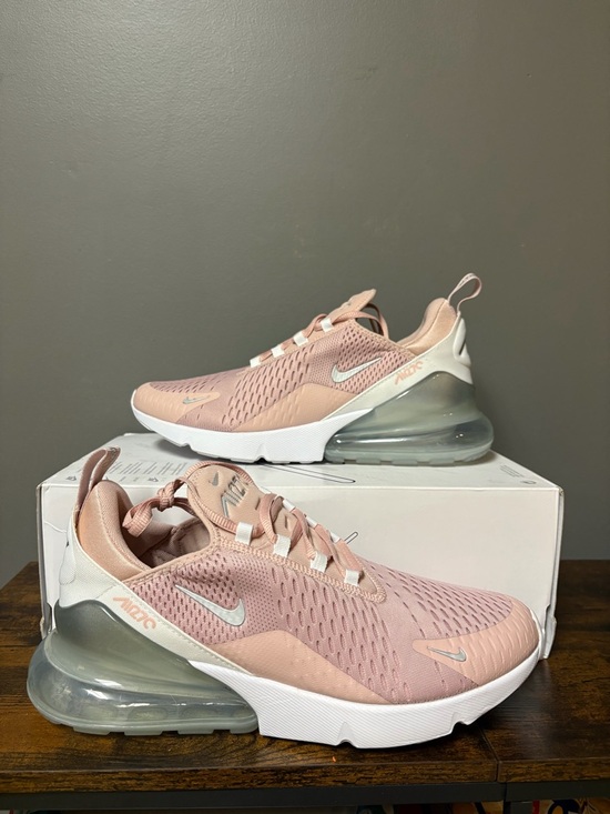 Nike Shoes - Nike Women’s Air Max 270 Sneakers - Blush Pink & White